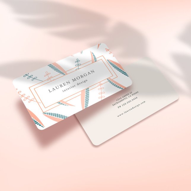Airy Leaves Business Card (Creator Uploaded)