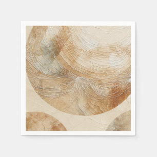 Airy Neutral Natural Elements Bohemian Boho Napkin