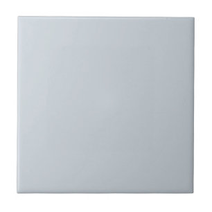 Airy Pastel Blue Grey Solid Colour Ceramic Tile