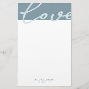 Airy Pastel   Personalised Stationery Paper