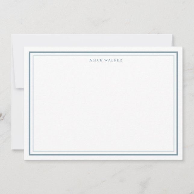 Airy Pastel ⎢ Stationery Note Card (Front)