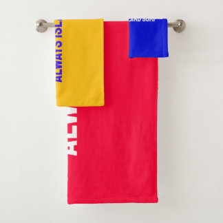 AIS/Towel Summer Color Set