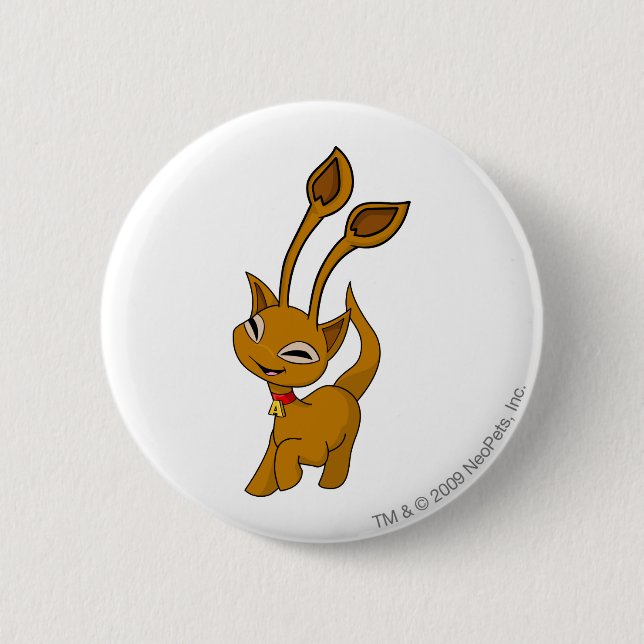 Aisha Brown 6 Cm Round Badge (Front)