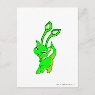 Aisha Glowing Postcard