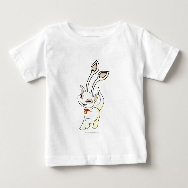 Aisha White Baby T-Shirt (Front)
