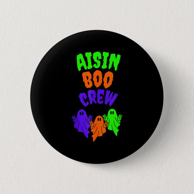 Aisin Boo Crew Colour  6 Cm Round Badge (Front)