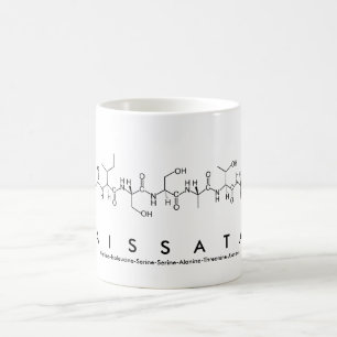 Aissata peptide name mug