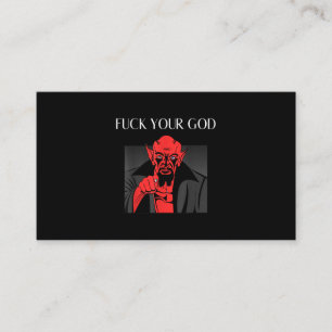 Aist Goat Satan Baphomet GIft Enclosure Card