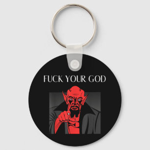 Aist Goat Satan Baphomet GIft Key Ring