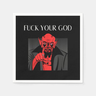 Aist Goat Satan Baphomet GIft Napkin