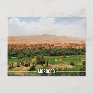 Ait BenHaddou Kasbah, Morocco Postcard