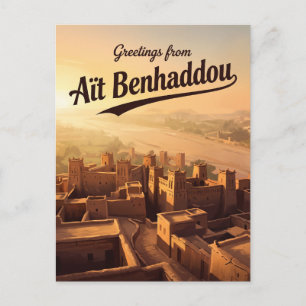 Aït Benhaddou Morocco Postcard
