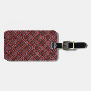 Aitken / Aikens Tartan Designed Print Luggage Tag