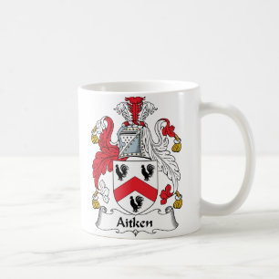 Aitken Family Crest Coffee Mug