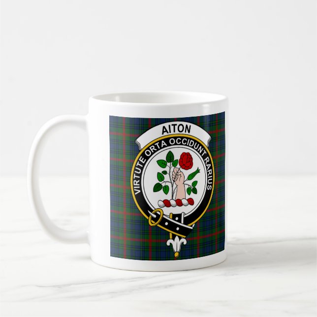 Aiton Clan Badge Coffee Mug (Left)