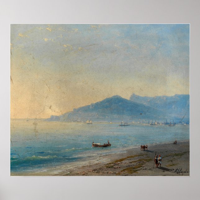 Aivazovsky - Yalta Bay With Magobi And Ai Petri M… Poster (Front)