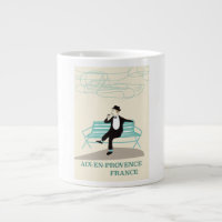Aix-en-Provence France travel poster