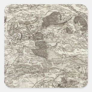 Aix Square Sticker