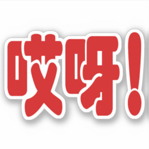 Aiya! 哎呀! OMG! Chinese Hanzi Language