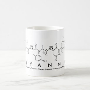 Aiyanna peptide name mug