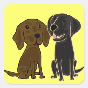 AJ- Flatcoated Retriever Sticker