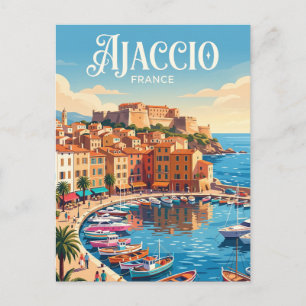 Ajaccio France Postcard
