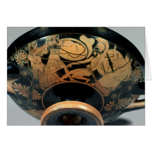 Ajax, urged on by Athena