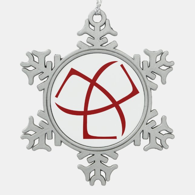 AJC Snowflake Ornament (Front)