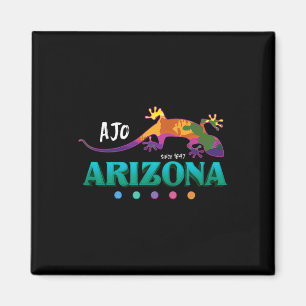 Ajo Arizona Usa Southwest Desert Gecko Vacation So Magnet