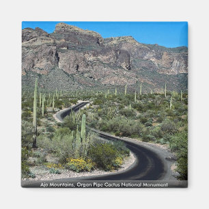 Ajo Mountains, Organ Pipe Cactus National Monument Magnet