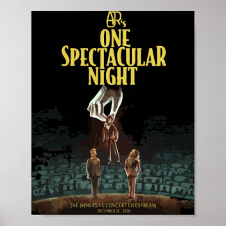 Ajr One Spectacular Night Poster