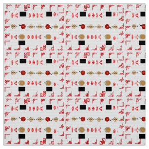 Ajrak trousers Fabric