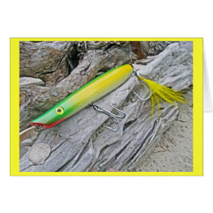 AJS Popper "Green Greenie" Saltwater Fishing Lure
