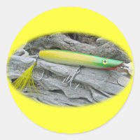 AJS Popper "Green Greenie" Saltwater Fishing Lure