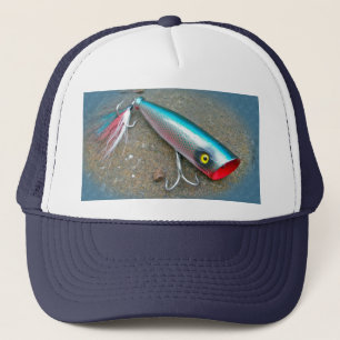 AJS Saltwater Lure Popper Blue Dragon Items Trucker Hat