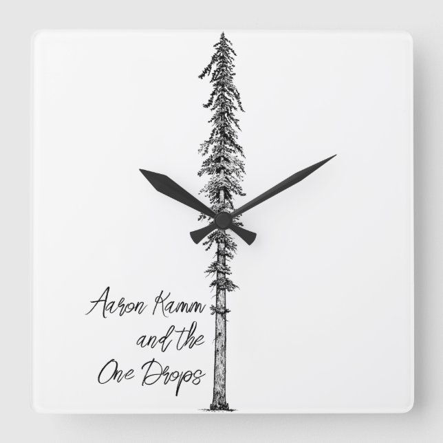 AK1D Big Tall Tree Clock (Front)