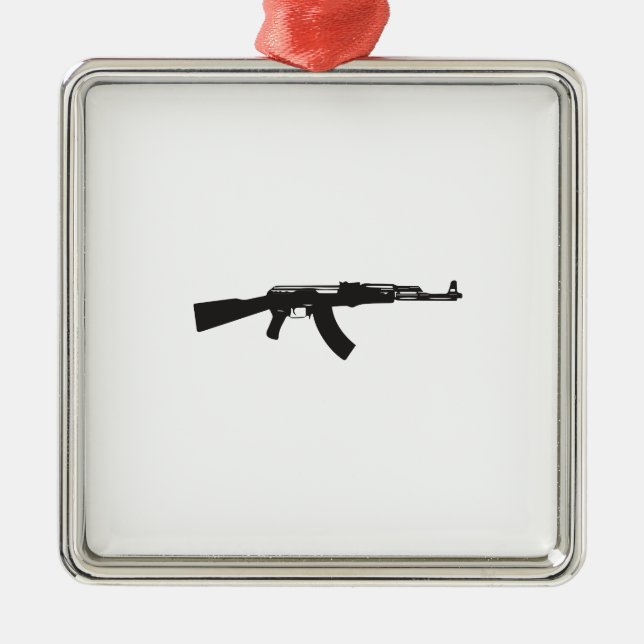ak47.ai metal tree decoration (Front)