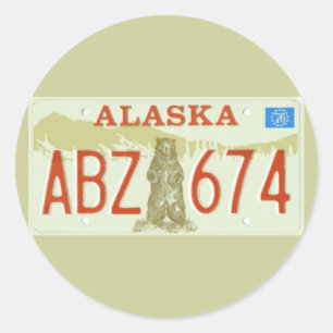 AK76 CLASSIC ROUND STICKER