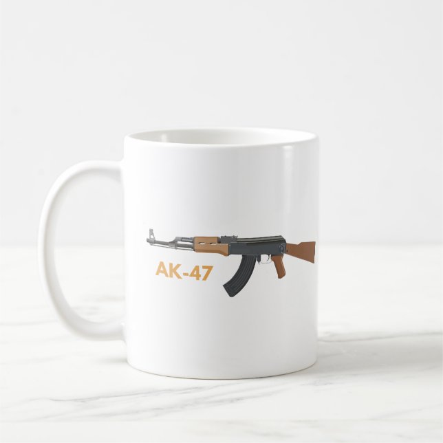 AK-47 Assault Rifle Coffee Mug (Left)