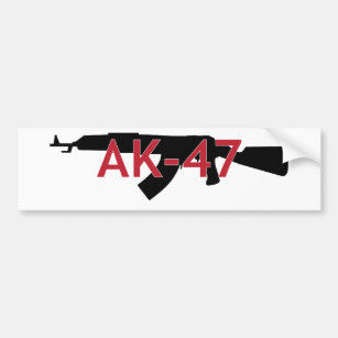 AK-47 BUMPER STICKER