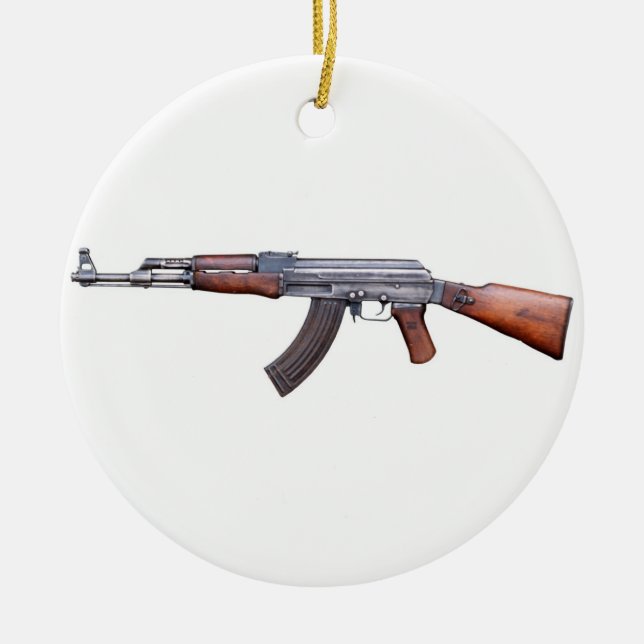 AK-47 CERAMIC ORNAMENT (Front)