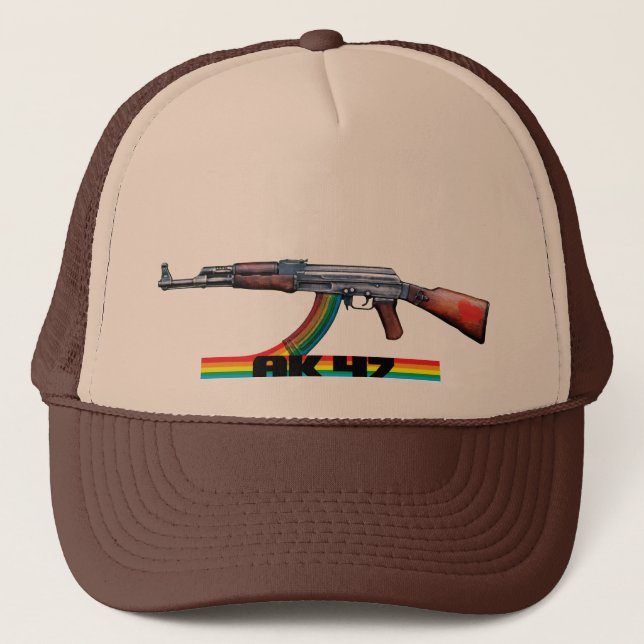 AK-47 Retro Tribute Trucker Hat (Front)