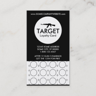 ak-47 target stamp card