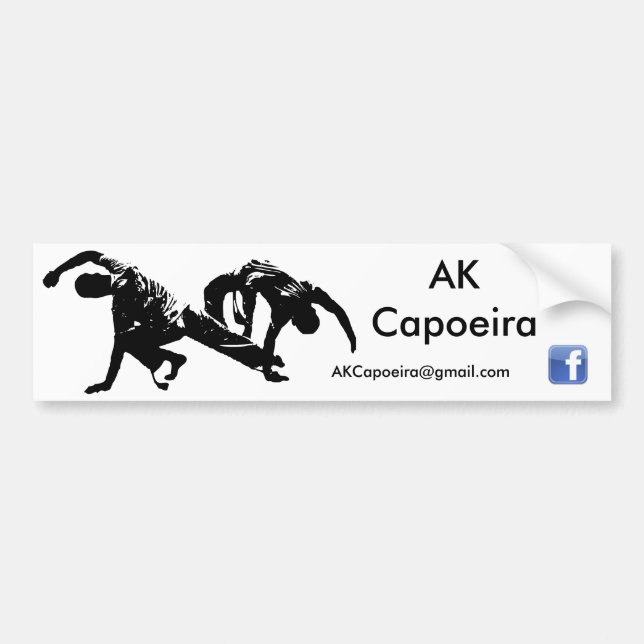 AK Capoeira Bumper stick Bumper Sticker (Front)