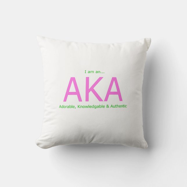 AKA Description Cushion (Front)