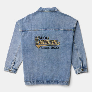 AKA Grandmom since... Denim Jacket