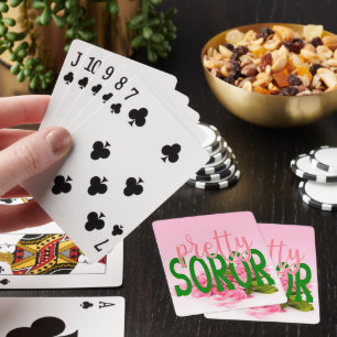 AKA Inspired Pretty Soror Playing Cards