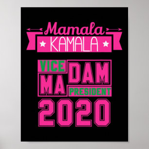 Aka Kamala Harris Democrat Vice President 2020 Poster