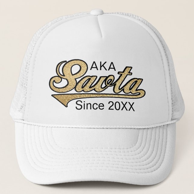 AKA Savta Since .... Trucker Hat (Front)