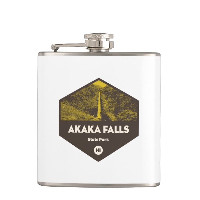Akaka Falls State Park Hawaii Hip Flask (Front)